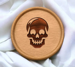  Skull Silhouette SVG - Intriguing Vector Icon SVG