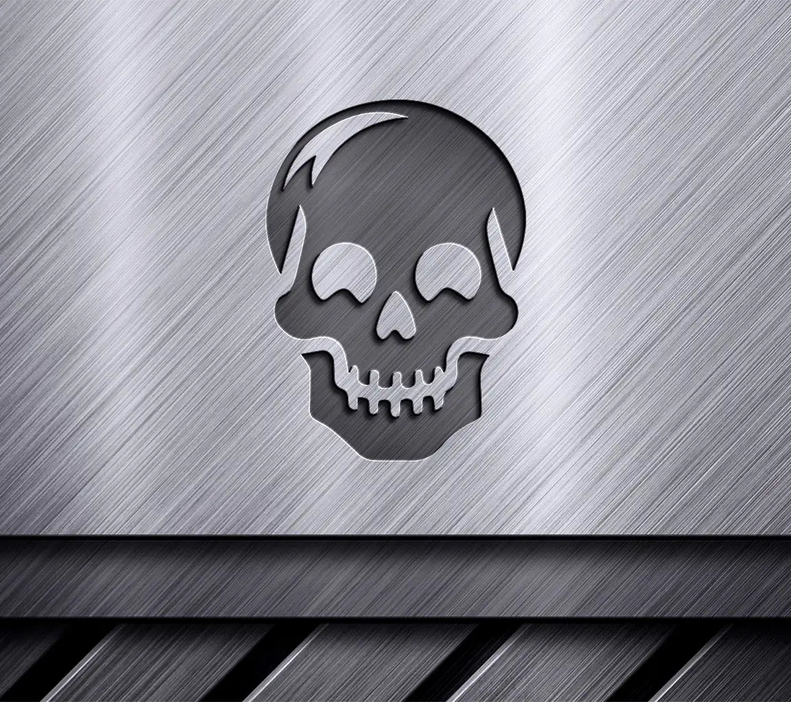  Skull Silhouette SVG - Intriguing Vector Icon SVG