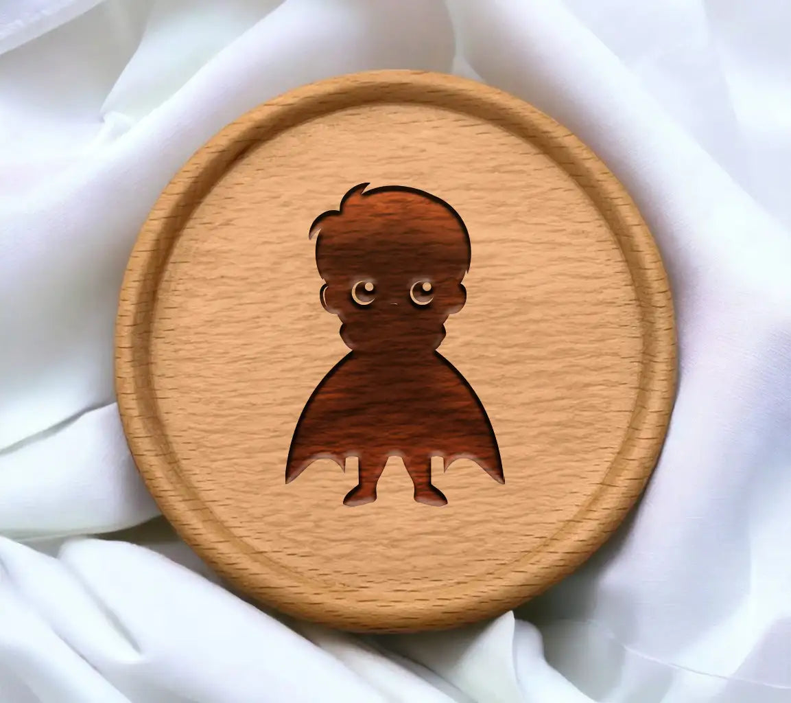##  Silly & Stealthy Boy Bat Cape SVG Silhouette SVG
