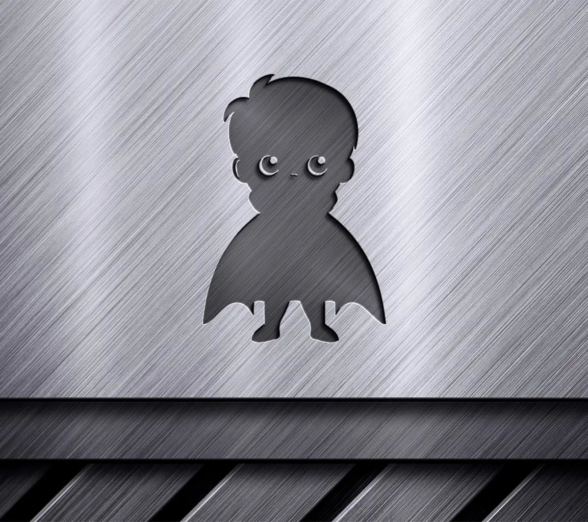 ##  Silly & Stealthy Boy Bat Cape SVG Silhouette SVG