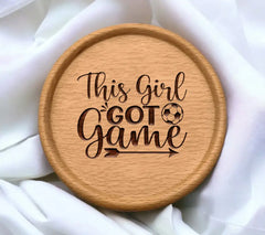  Soccer Girl SVG SVG