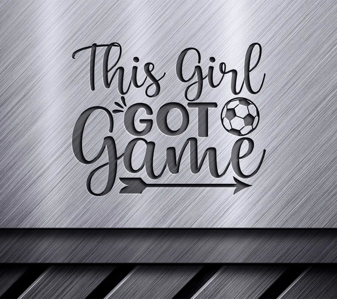  Soccer Girl SVG SVG