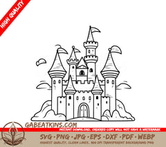 Castle Hill SVG - Sirens Melody of Love, Loss & Longing SVG