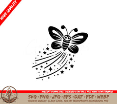 Starry Flutter SVG 
