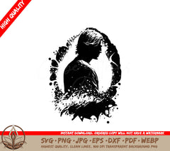Surfer Dude - Digital Design in Multiple File Formats 
