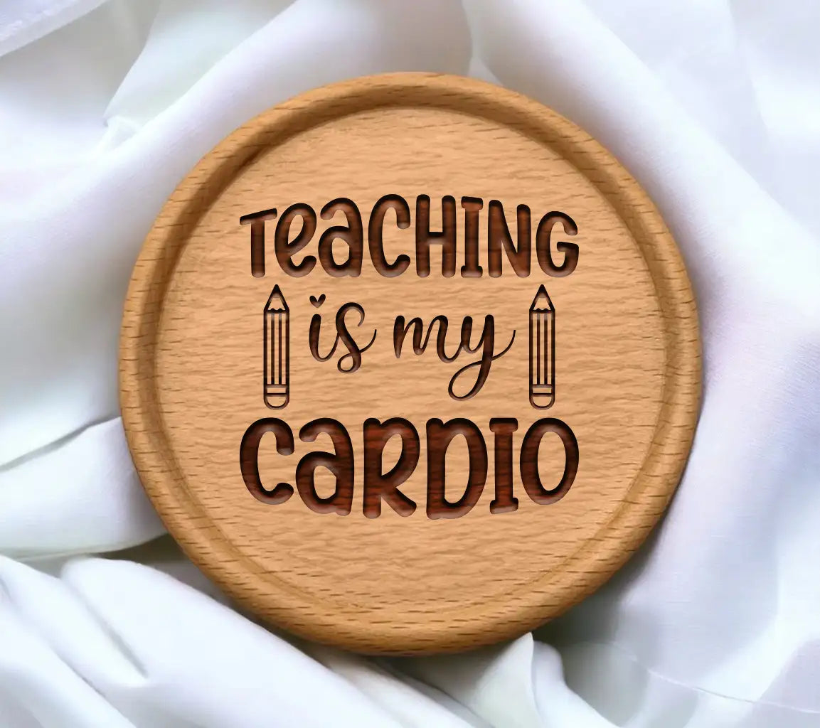 Teaching Is My Cardio SVG SVG