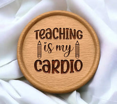 Teaching Is My Cardio SVG SVG