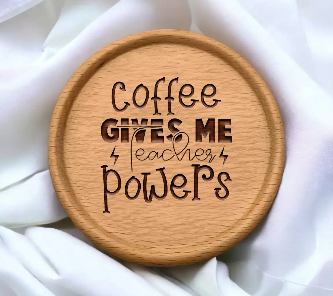 Coffee Teacher Powers SVG  SVG