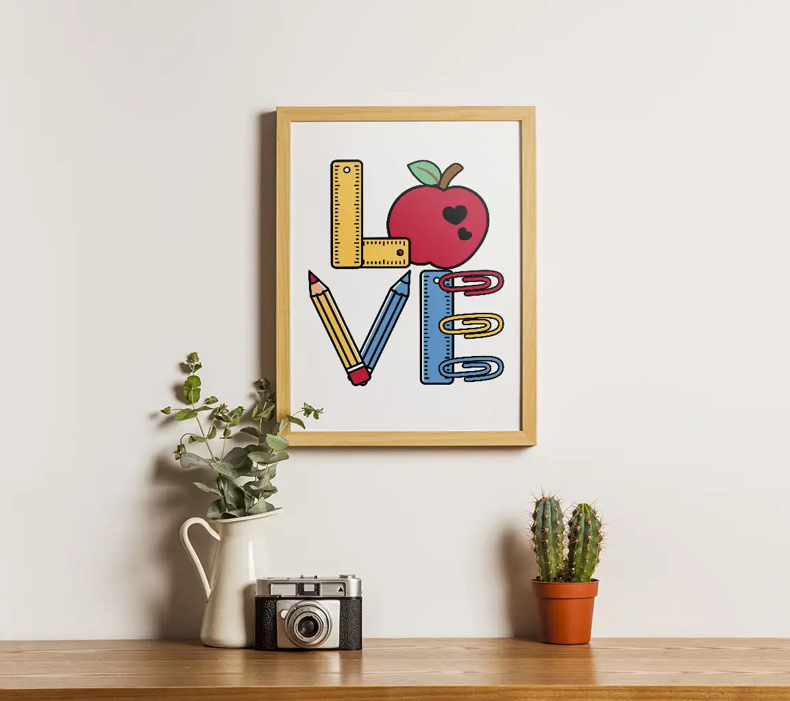 Love Teacher Valentine SVG  SVG