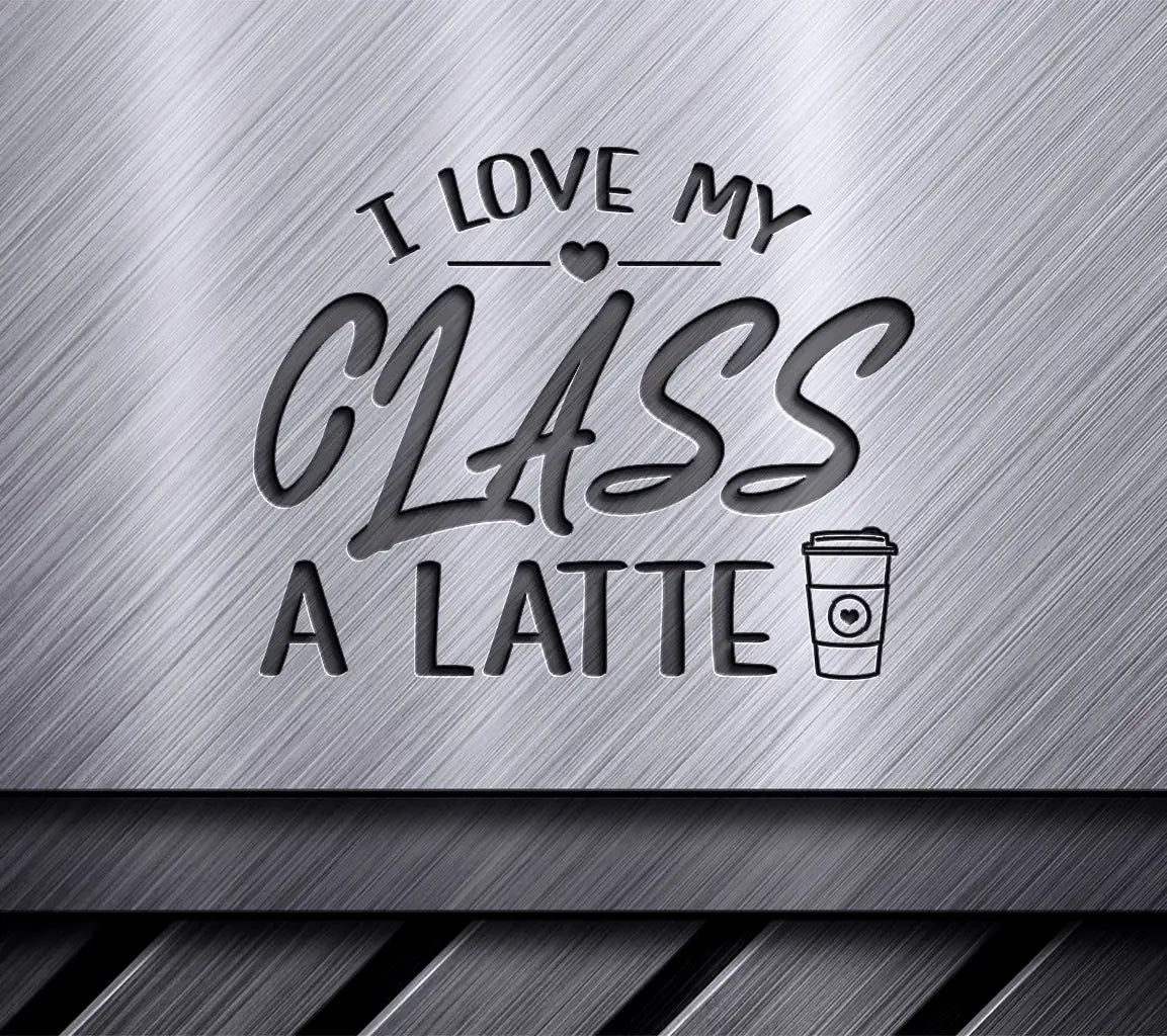 Teacher Valentine Latte SVG  SVG