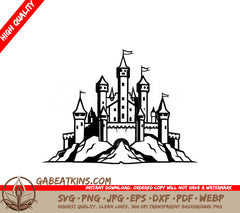  Castle Hill Mini Truck SVG Vector Graphic SVG