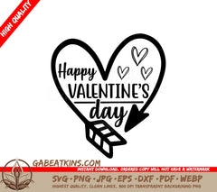  Heart Valentines SVG SVG