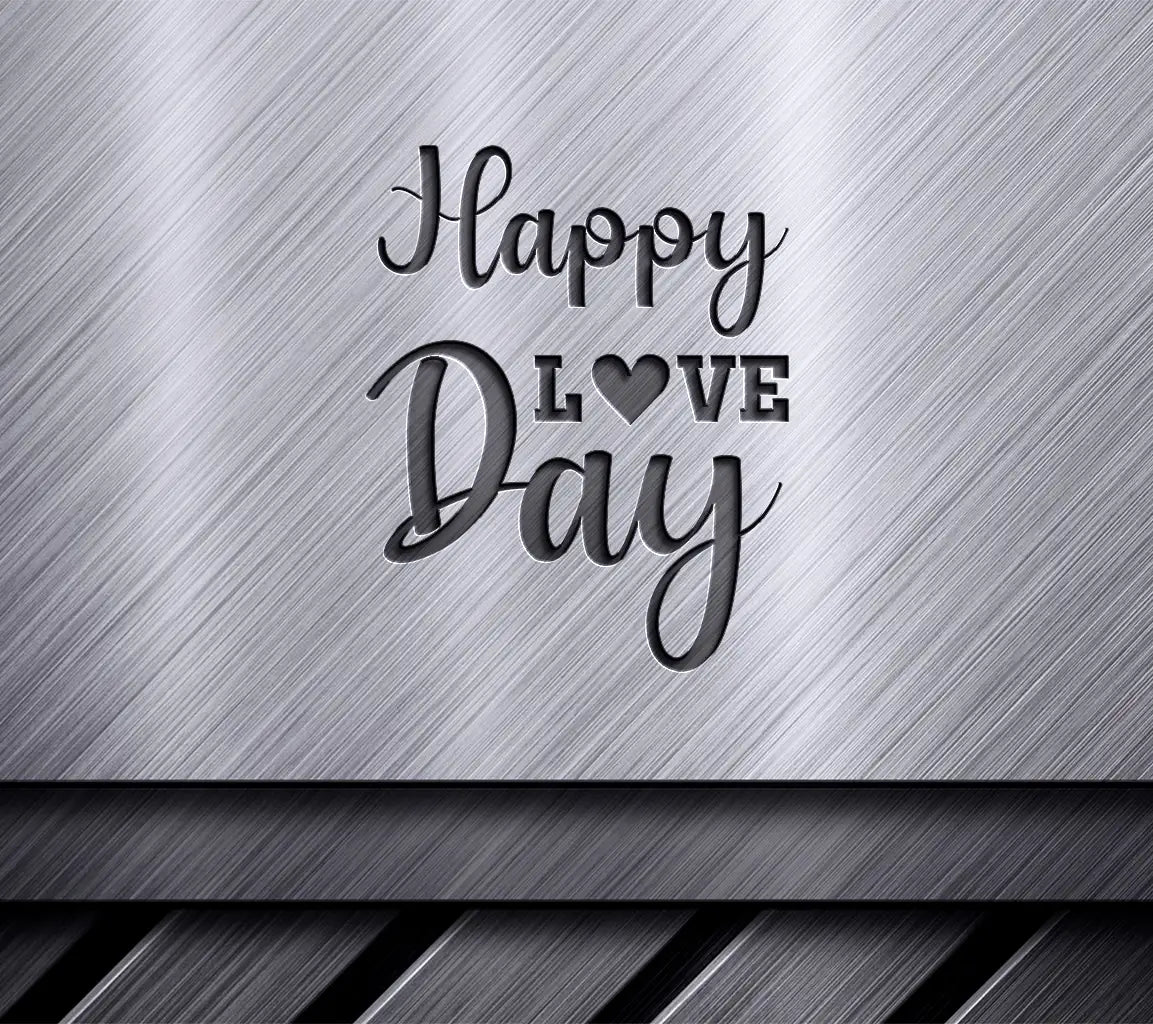 Pink Happy Love Day SVG SVG