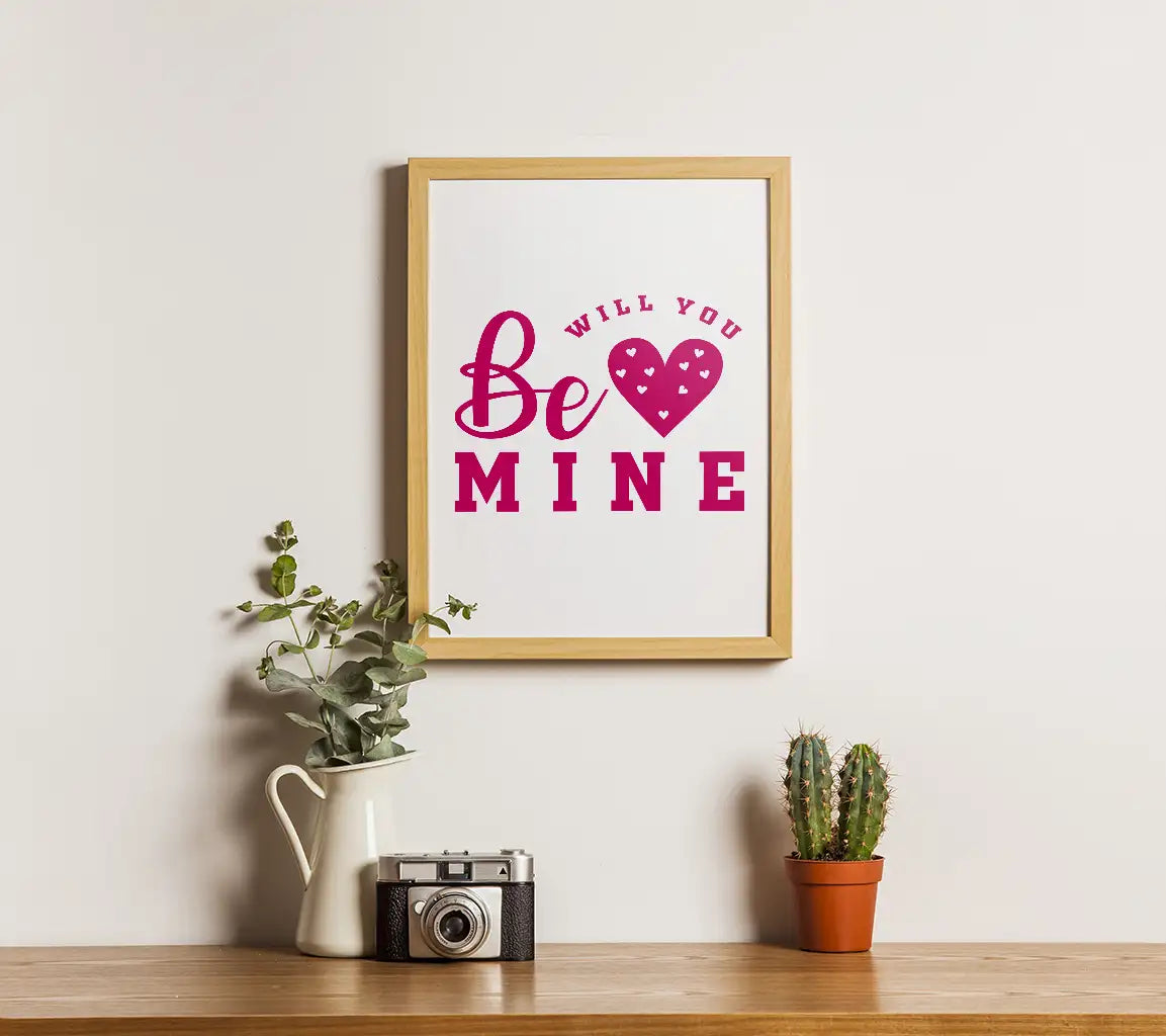 Will You Be Mine Heart SVG SVG