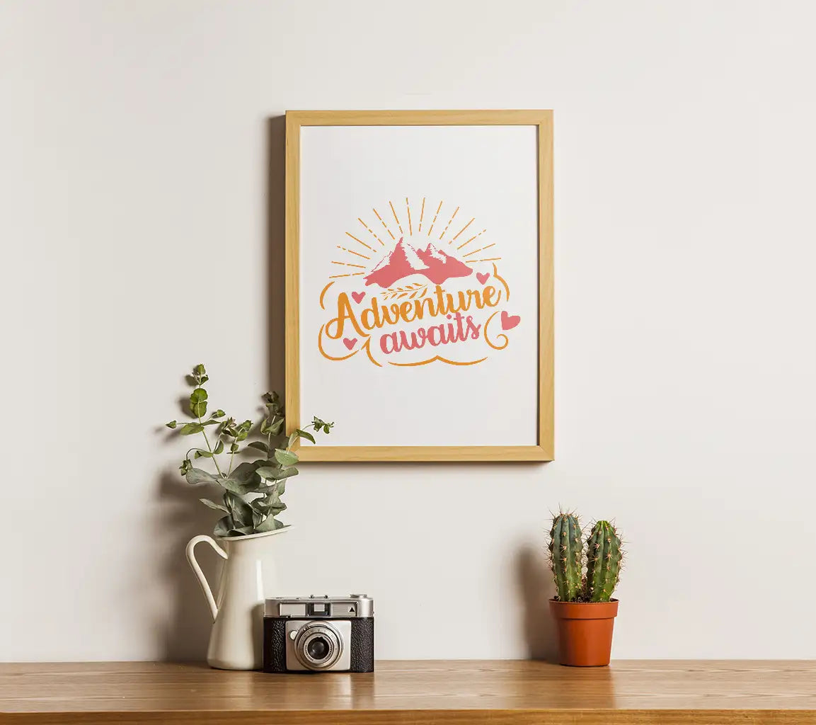 Adventure Awaits Mountain SVG SVG