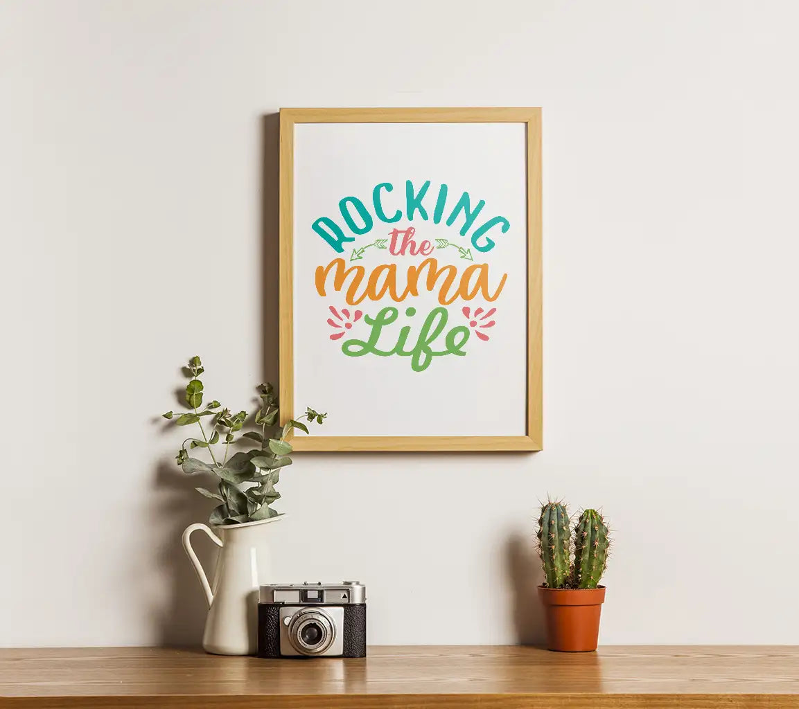 Mama Life SVG Design SVG