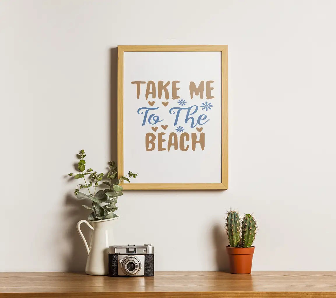 Beach Vibes SVG Cut File SVG