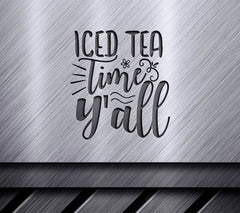 Iced Tea Time Yall SVG SVG