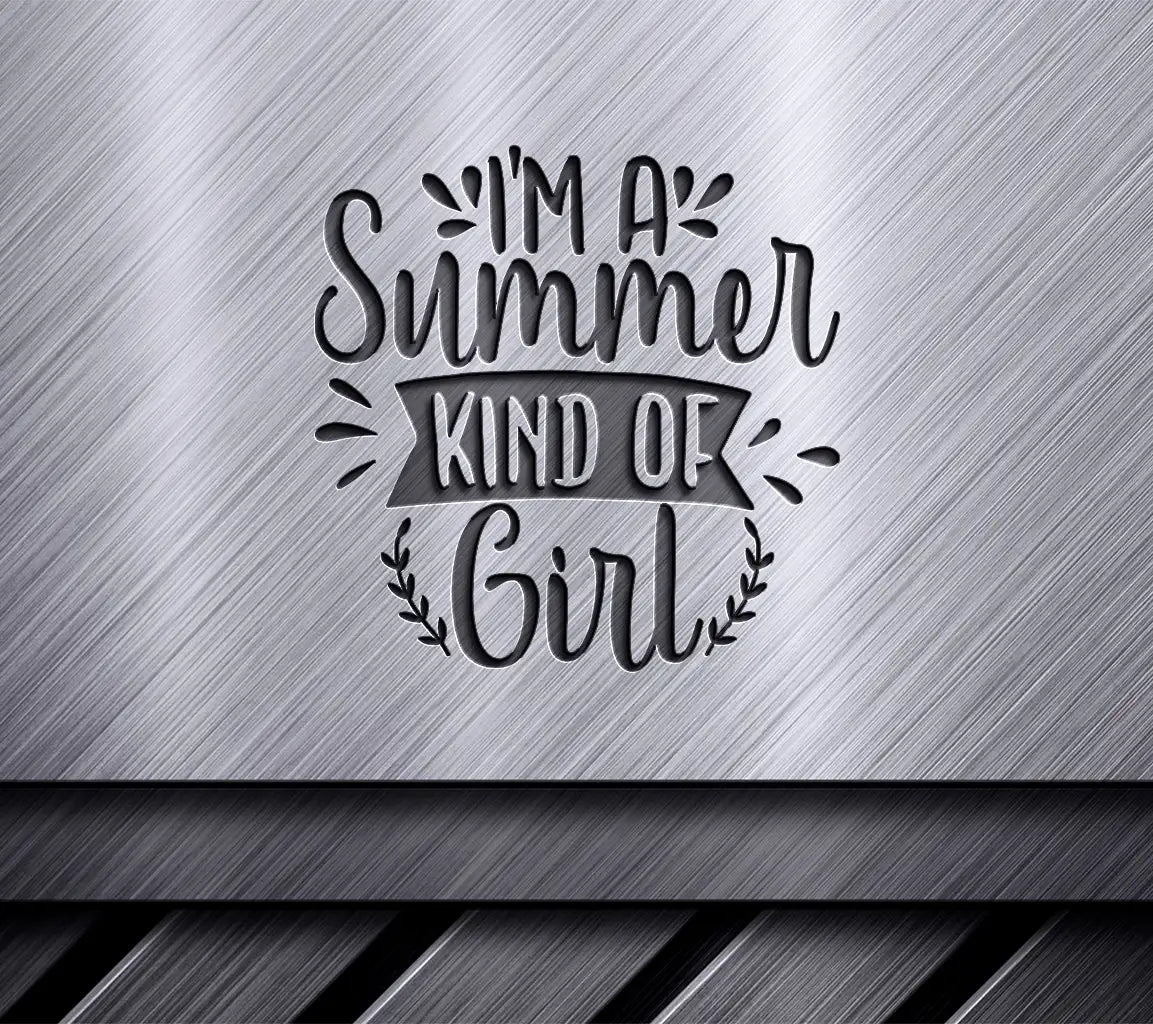 Summer Girl SVG Design SVG