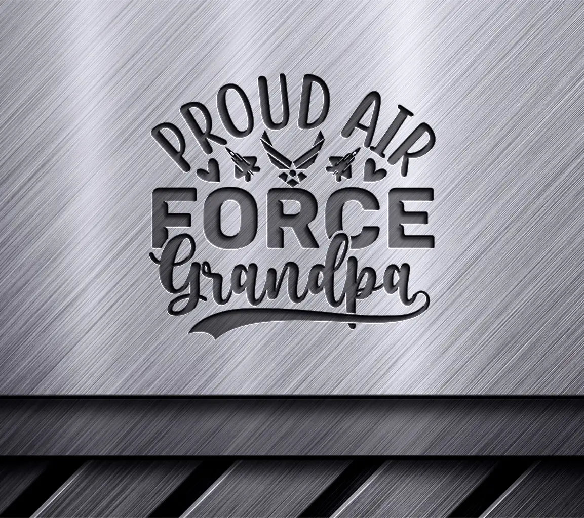Proud Air Force Grandpa SVG SVG
