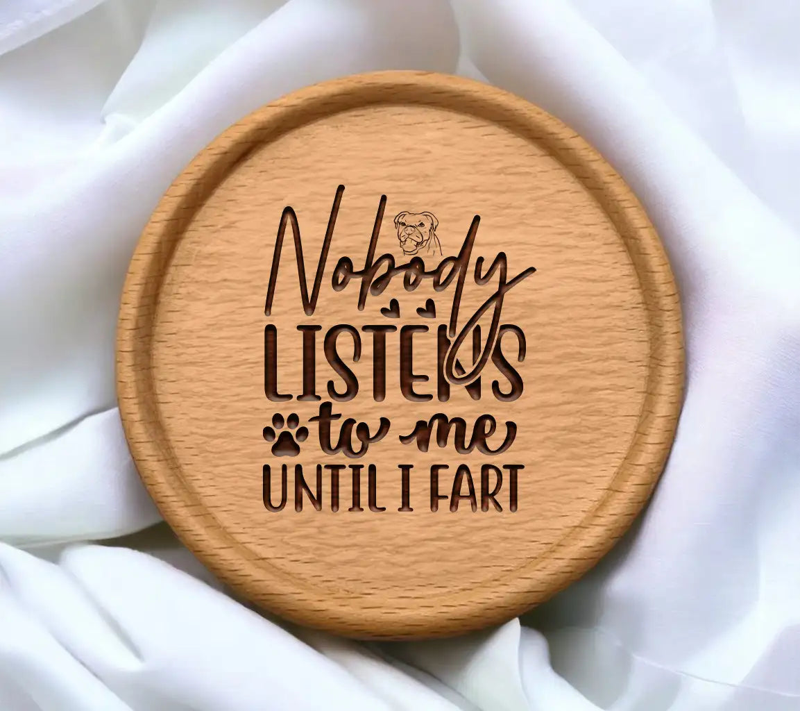 Funny Fart Bulldog SVG Design SVG