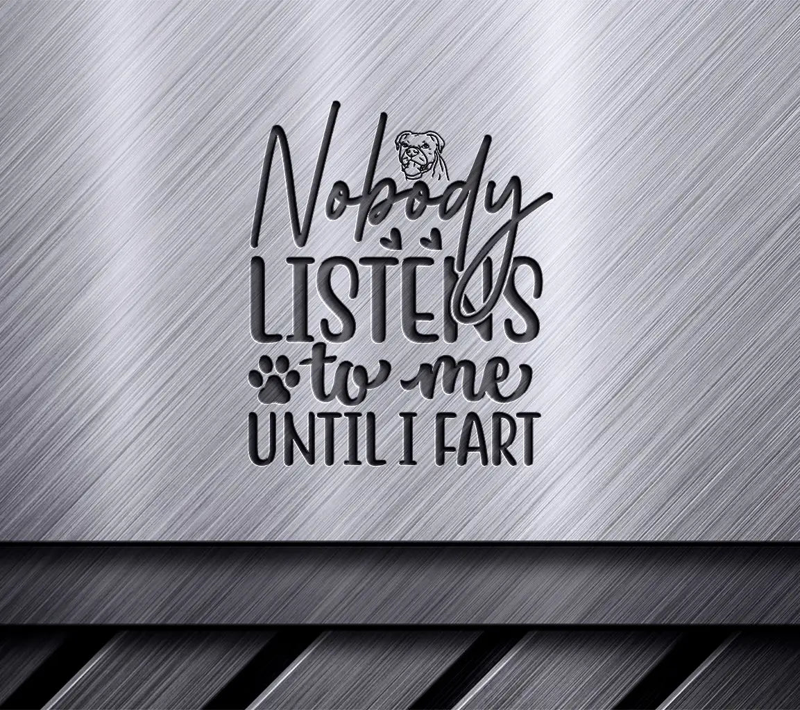Funny Fart Bulldog SVG Design SVG