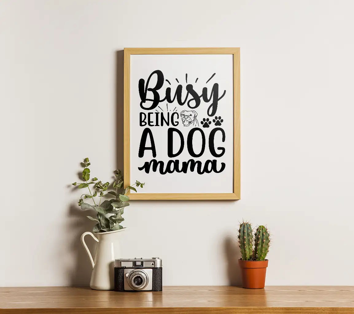 Dog Mama SVG Design SVG