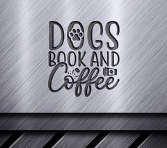  Dog Book Coffee SVG SVG