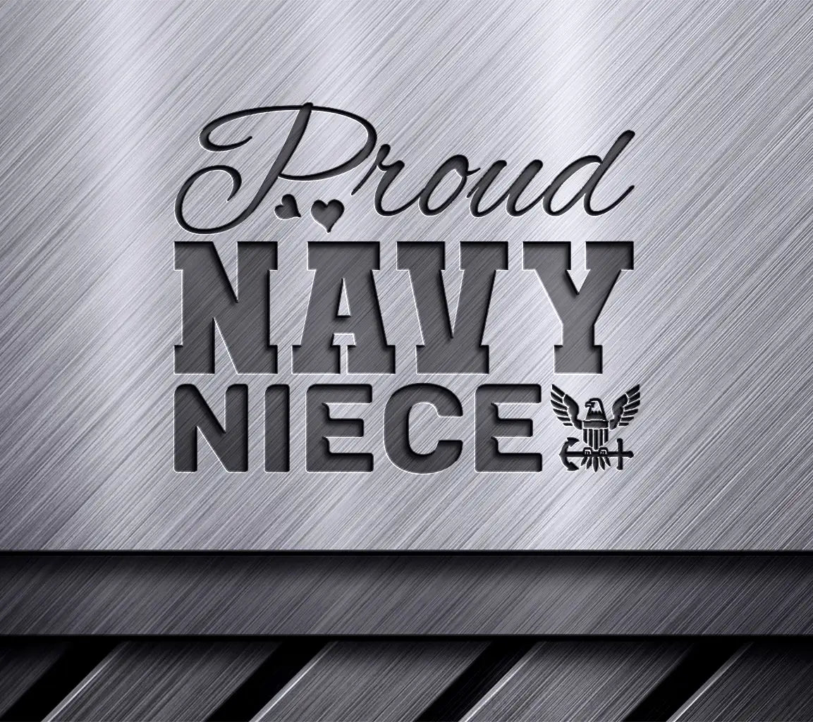 Proud Navy Niece SVG Design SVG