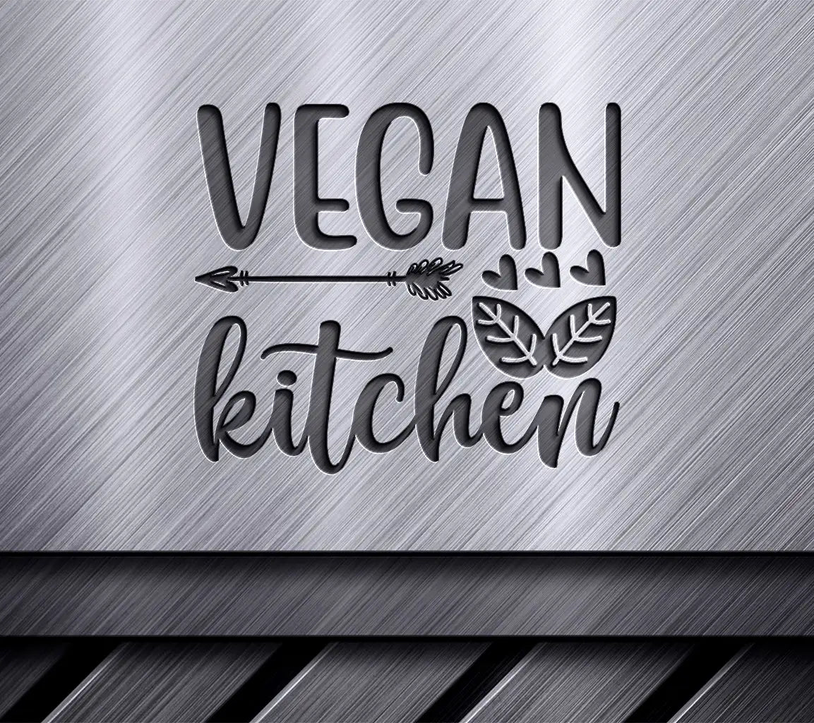 Vegan Kitchen SVG Design SVG