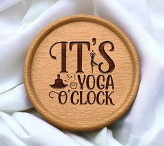 Yoga OClock SVG Design SVG