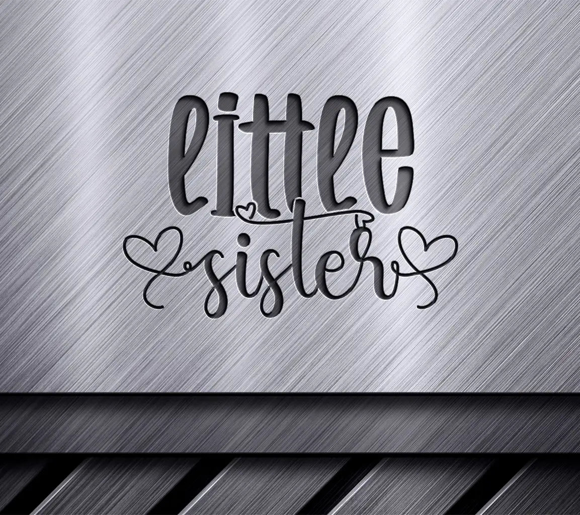 Little Sister Butterfly Arrow SVG SVG
