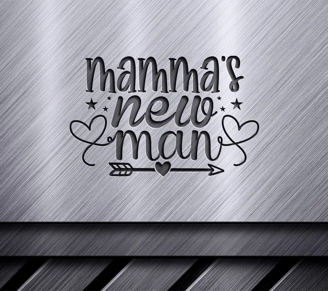 Mammas New Man SVG Design SVG