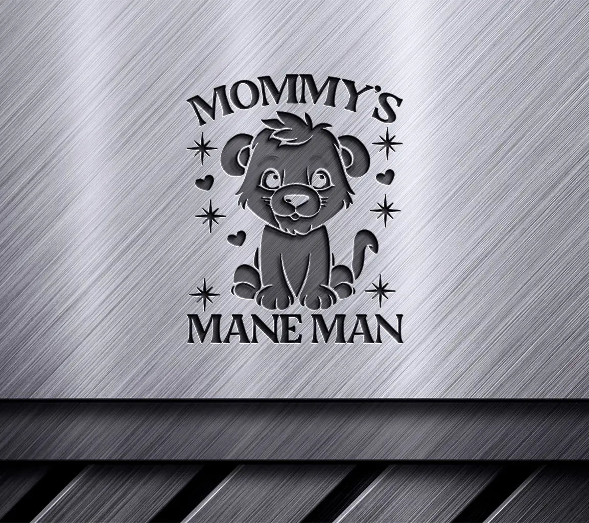 Mommys Mane Man Lion Cub SVG SVG