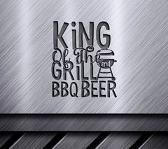 King of the Grill BBQ Beer SVG SVG