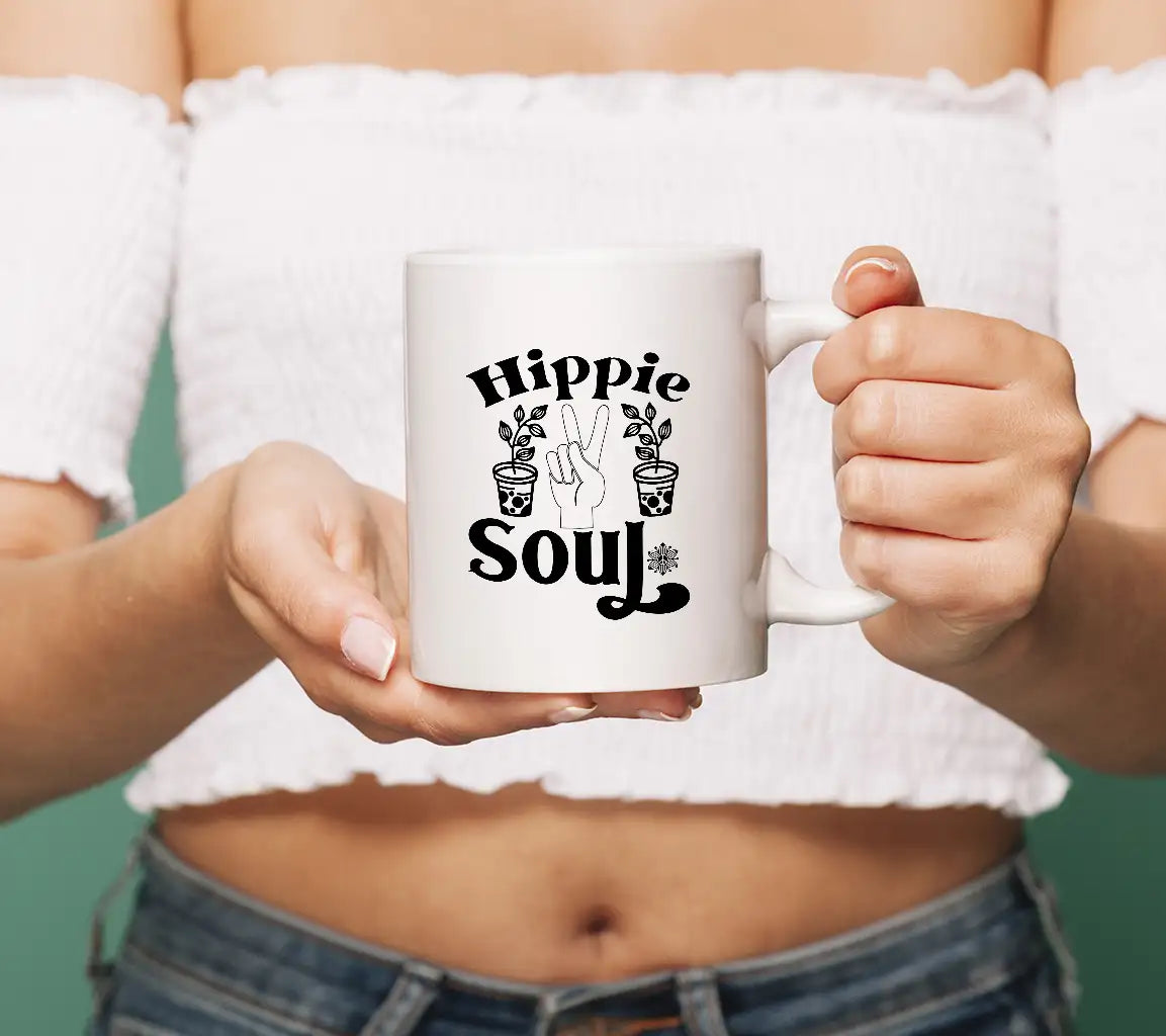 Hippie Soul Peace Sign SVG SVG