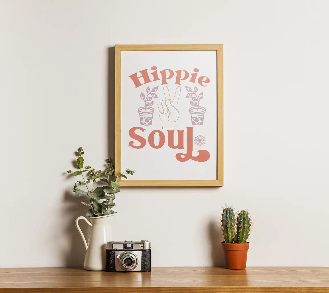 Hippie Soul Peace Sign SVG SVG