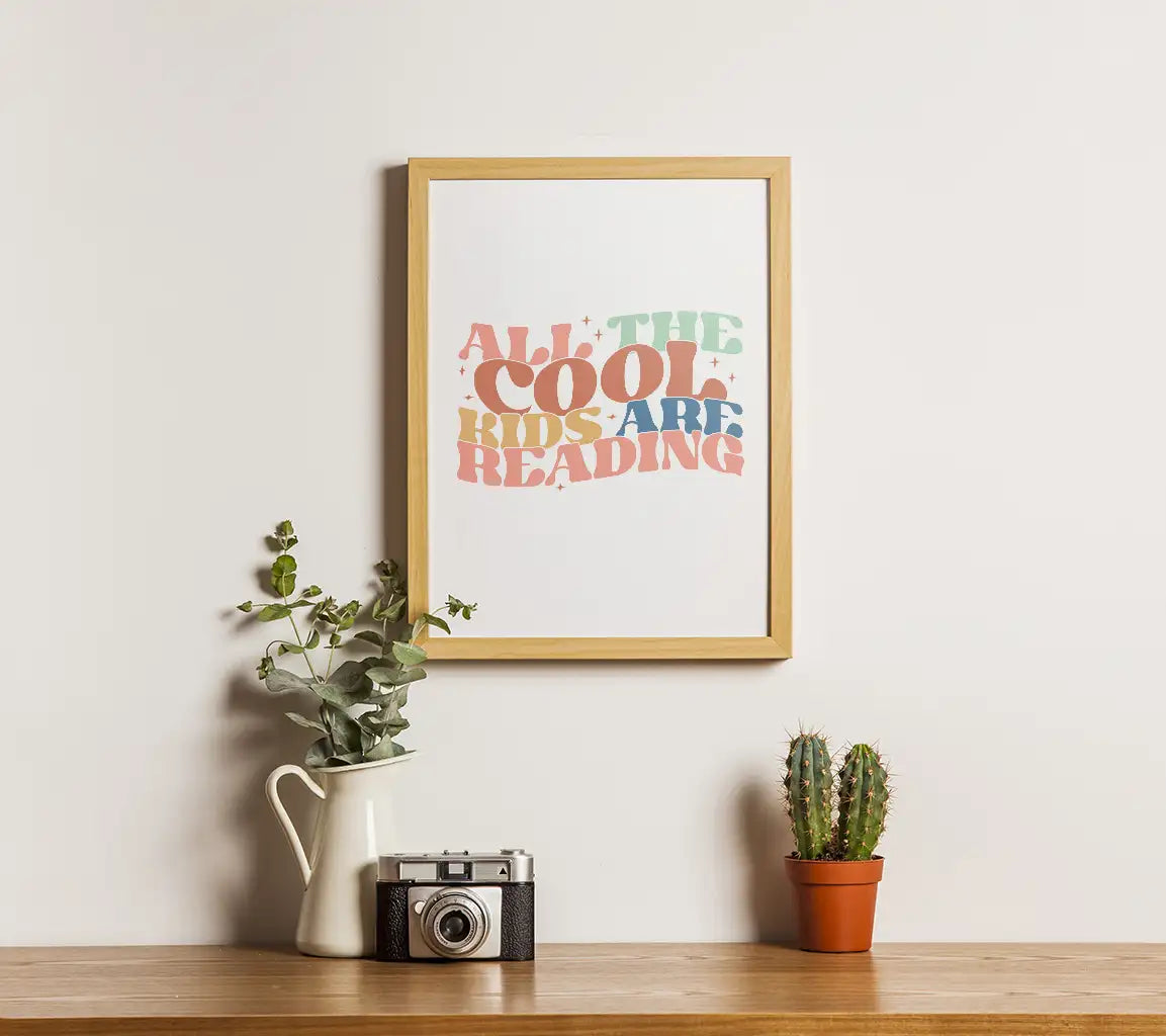 Cool Kids Reading SVG Quote SVG