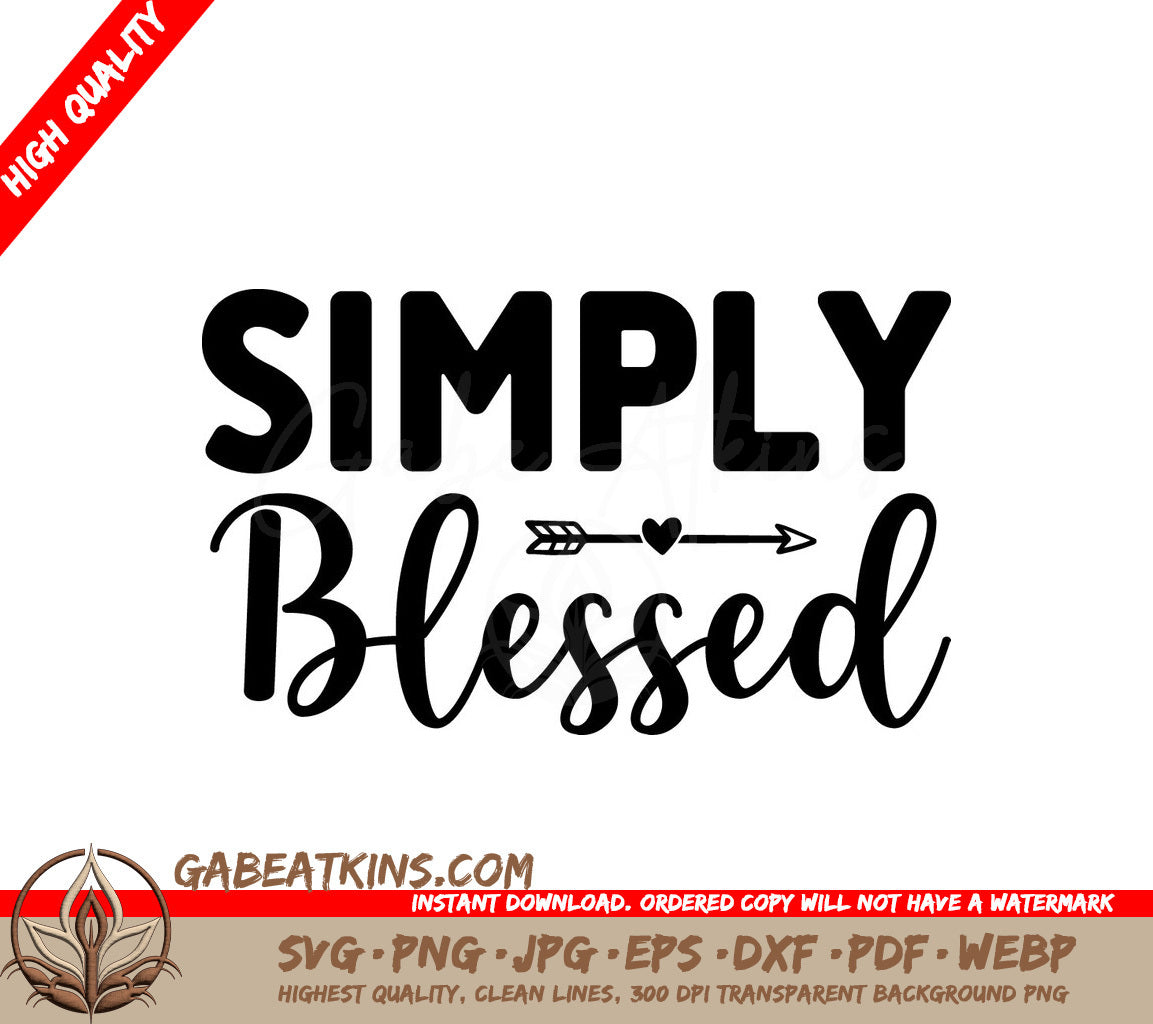  Blessed SVG SVG