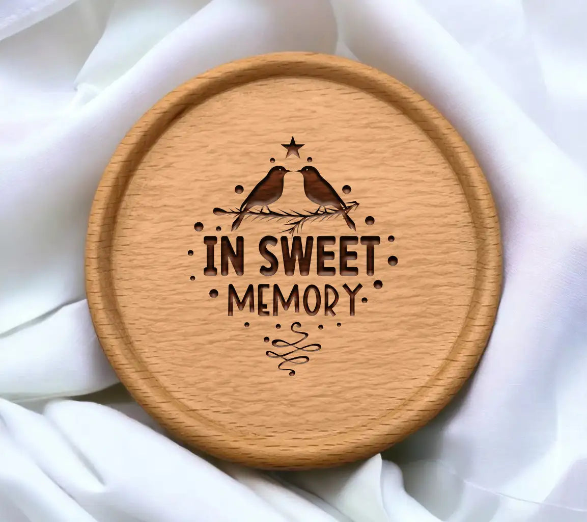 Cardinal Arabesque In Sweet Memory SVG SVG