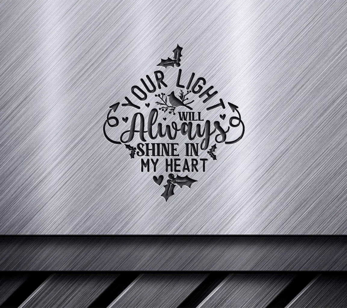 Christmas Cardinal Heart SVG SVG