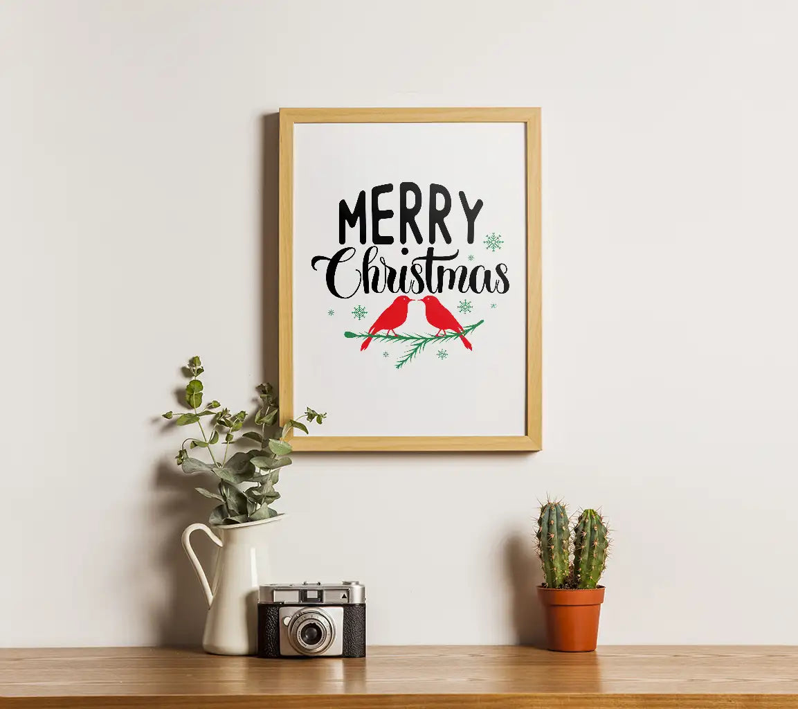 Christmas Cardinal SVG Ornaments SVG