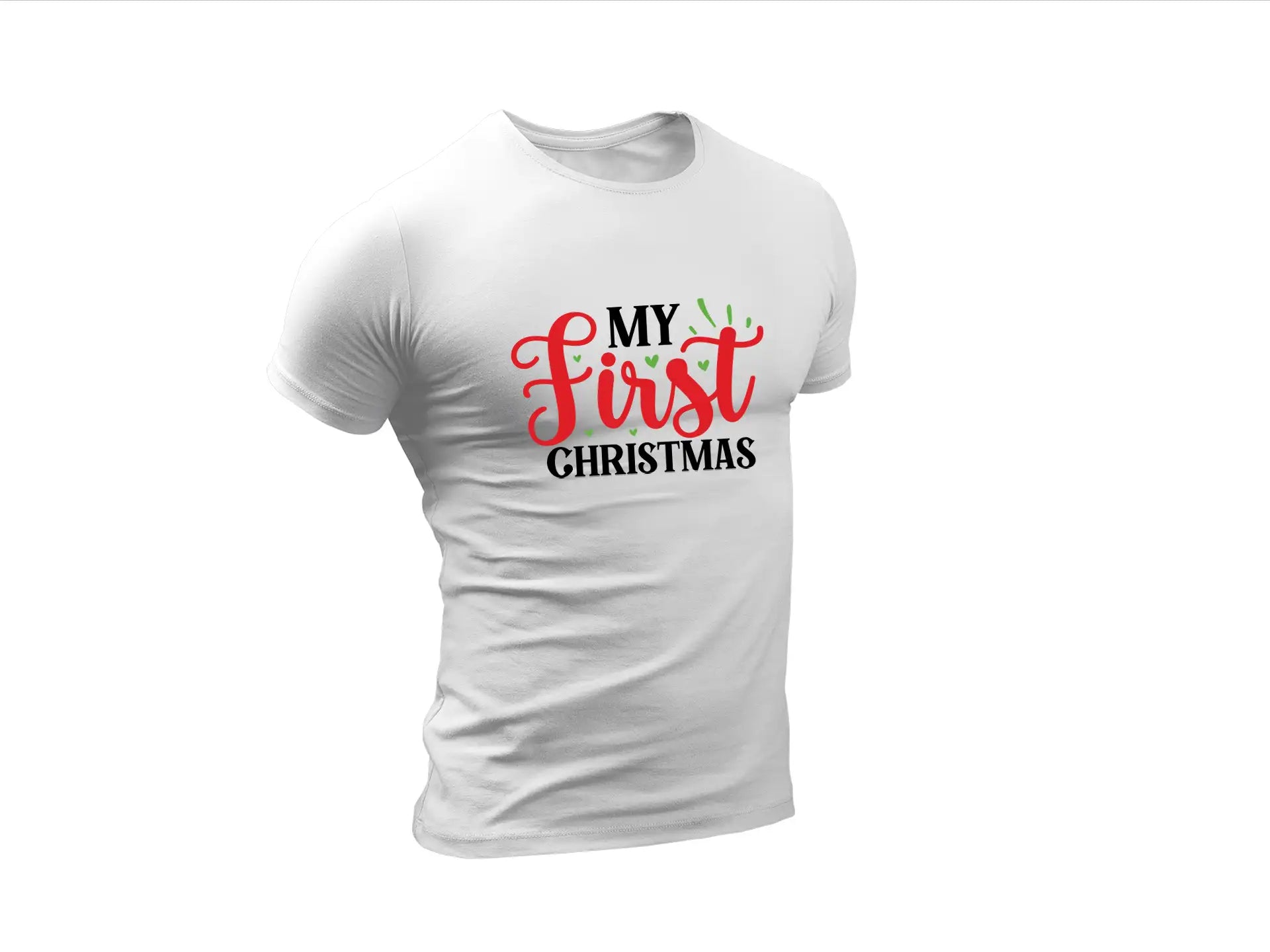 Red & Black My First Christmas SVG SVG