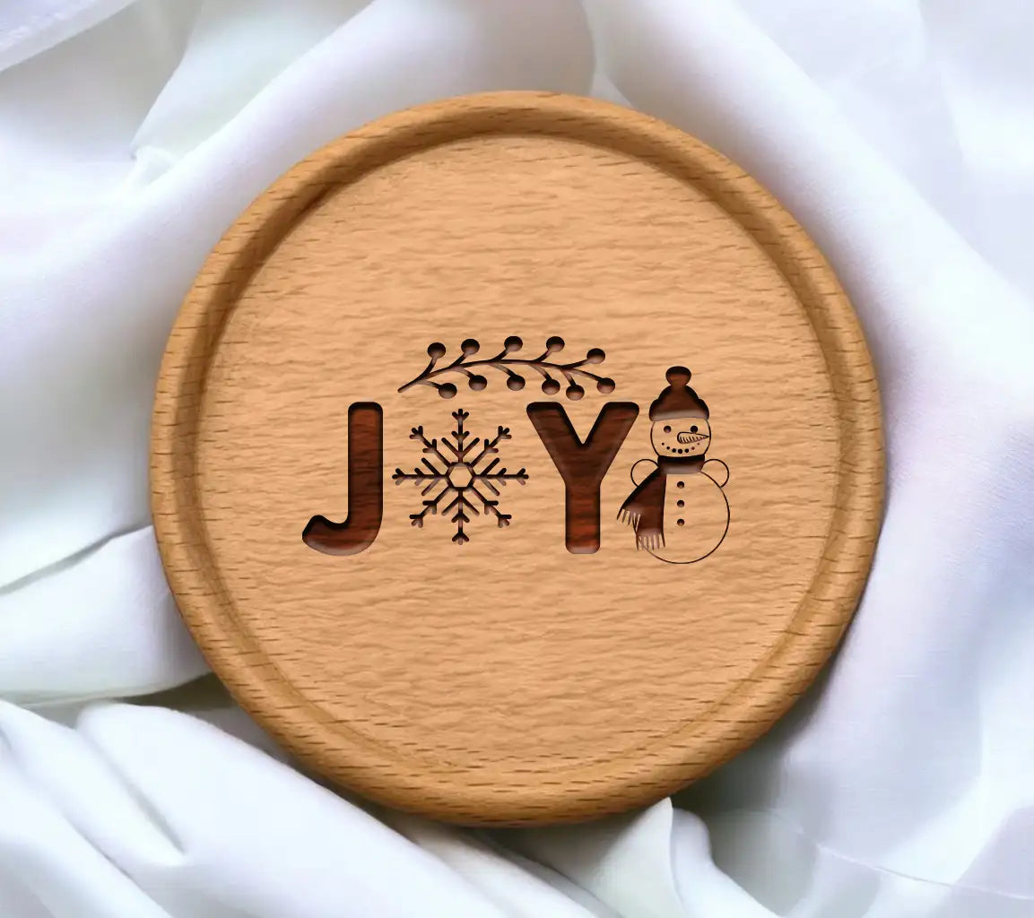 Joyful Snowman SVG Doormat SVG
