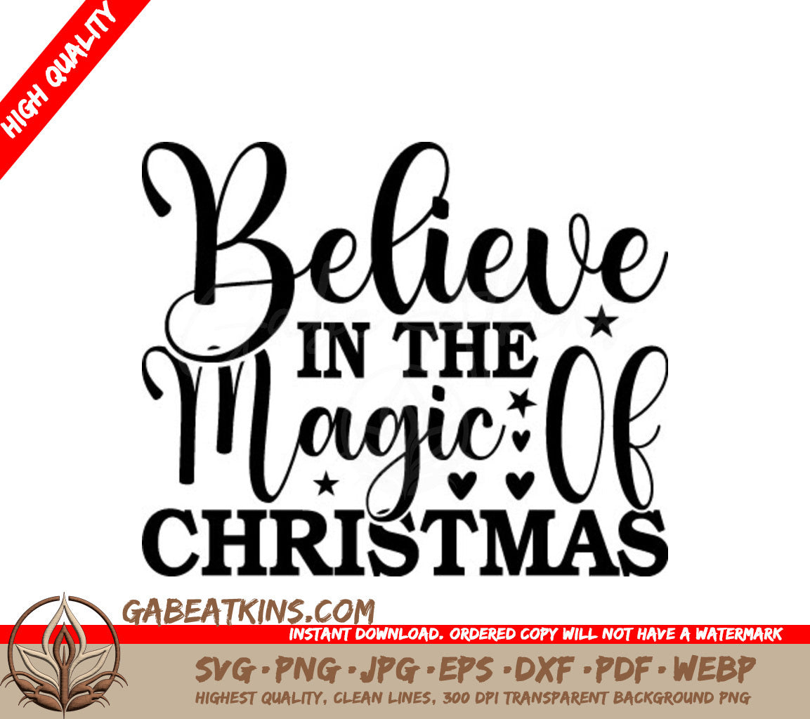 Christmas Magic Pot Holder SVG SVG