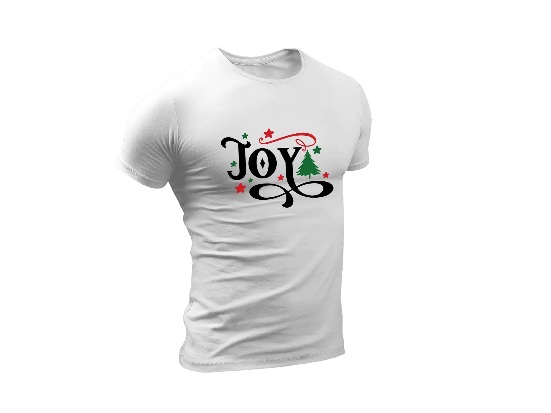 Christmas Joy Round Ornament SVG SVG