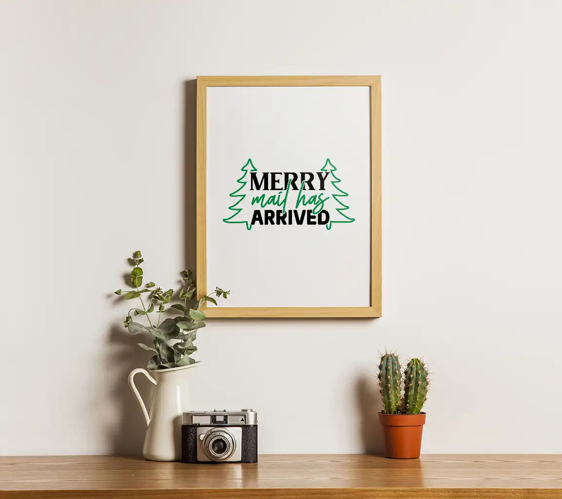 Merry Mail SVG with Presents SVG