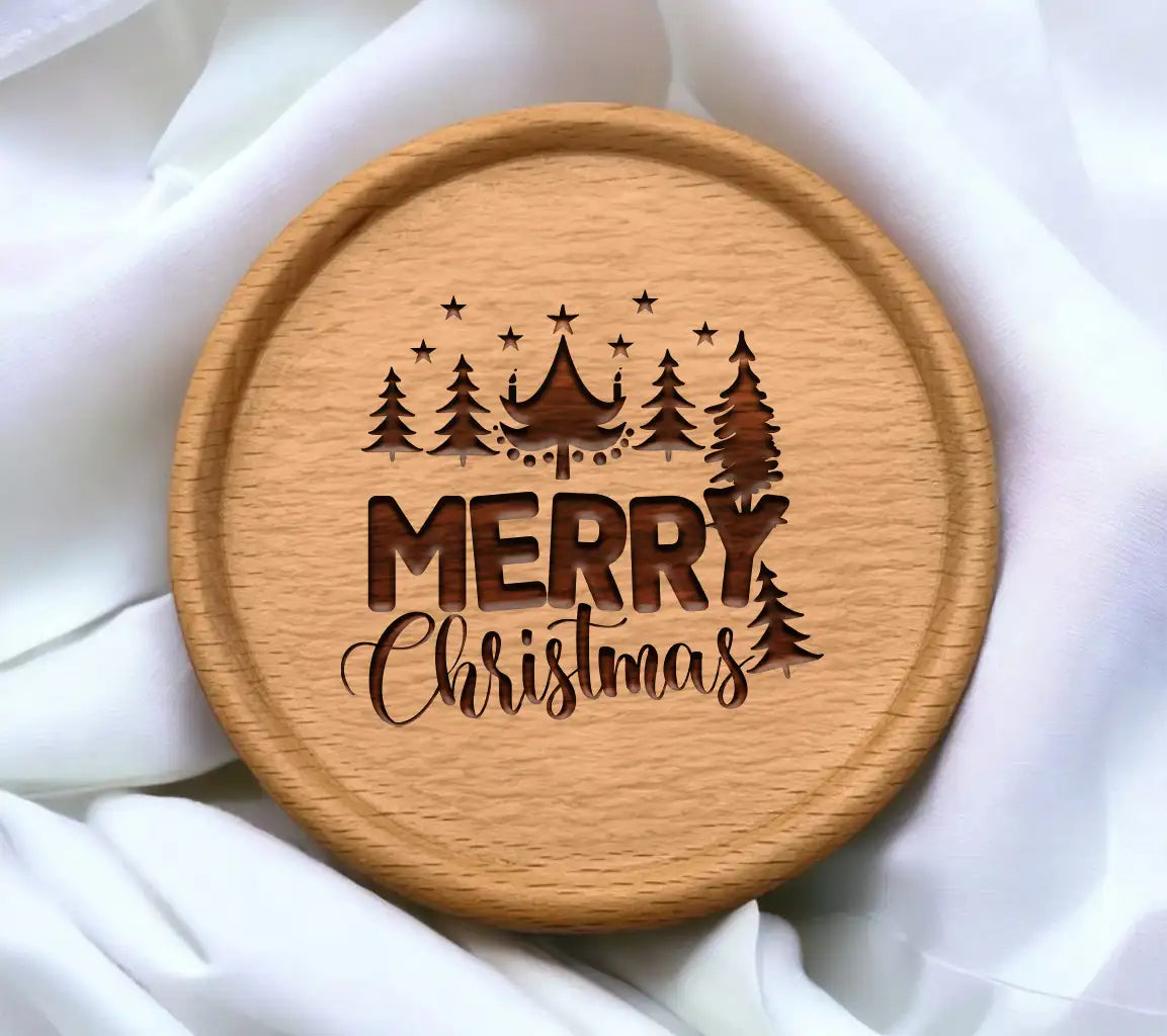 Plaid Truck Merry Christmas SVG SVG