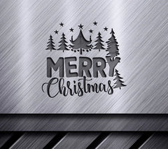 Plaid Truck Merry Christmas SVG SVG