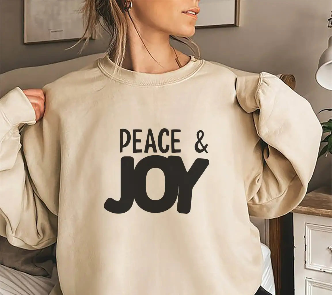 Peace & Joy Christmas SVG SVG